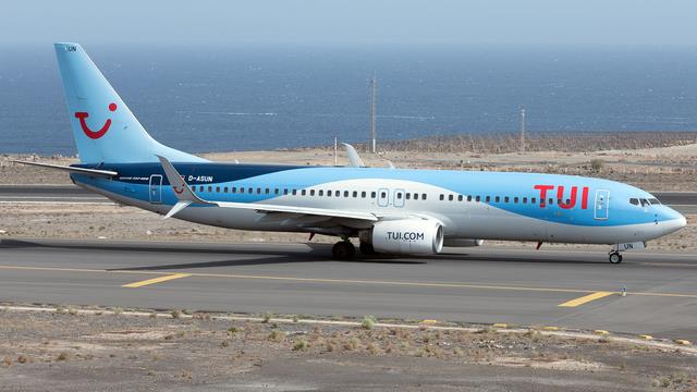D-ASUN:Boeing 737-800:TUIfly